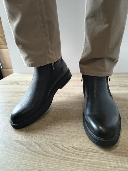 GHETE CASUAL BARBATI OTTER 170013 01-N NEGRE