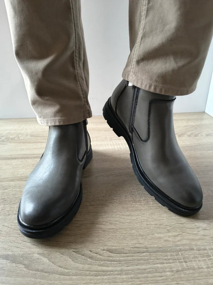 GHETE CASUAL BARBATI OTTER 2172A07-3 14-N GRI