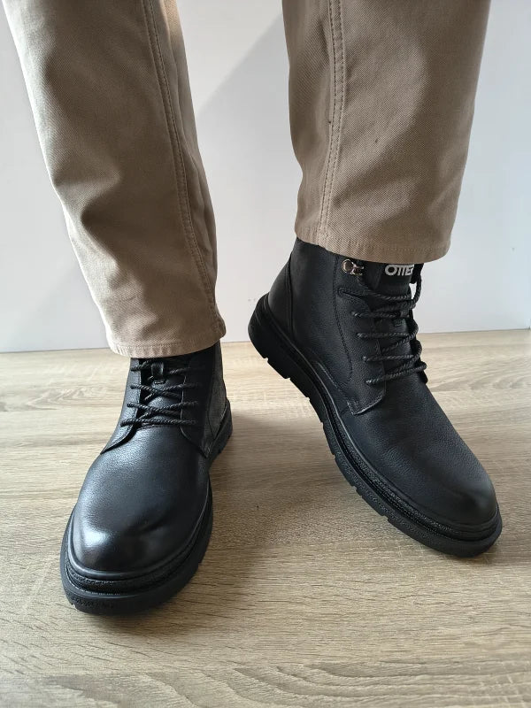 GHETE CASUAL BARBATI OTTER 630001A 01-N NEGRE