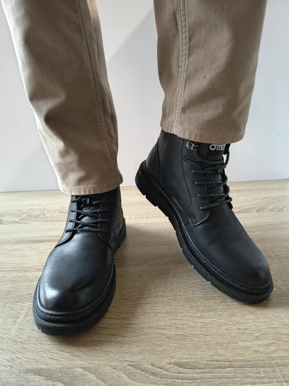 GHETE CASUAL BARBATI OTTER 630001A 01-N NEGRE