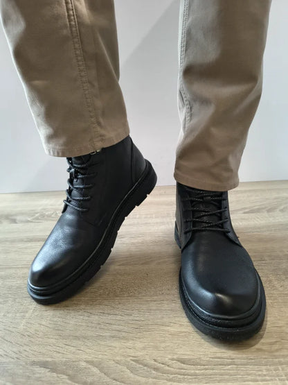 GHETE CASUAL BARBATI OTTER 630001A 01-N NEGRE