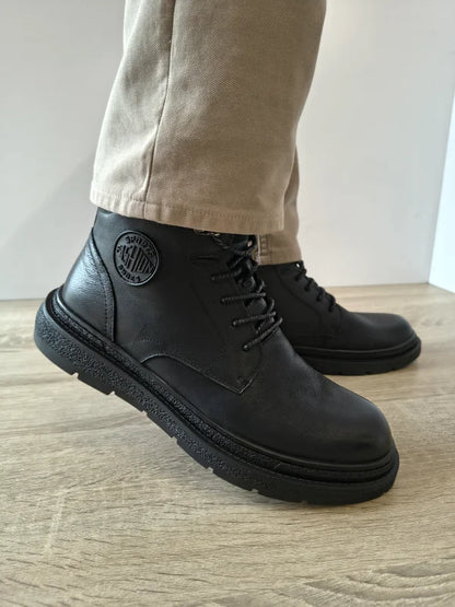 GHETE CASUAL BARBATI OTTER 630001A 01-N NEGRE