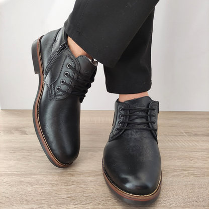 GHETE CASUAL BARBATI RIEKER 15339-00 NEGRE