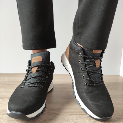 GHETE CASUAL BARBATI RIEKER B6470-00 NEGRE