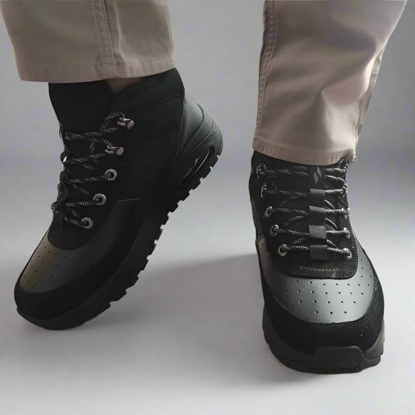 GHETE CASUAL BARBATI SKECHERS 183049 BBK - imagine 4