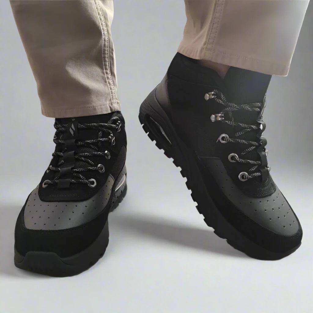 GHETE CASUAL BARBATI SKECHERS 183049 BBK - imagine 5