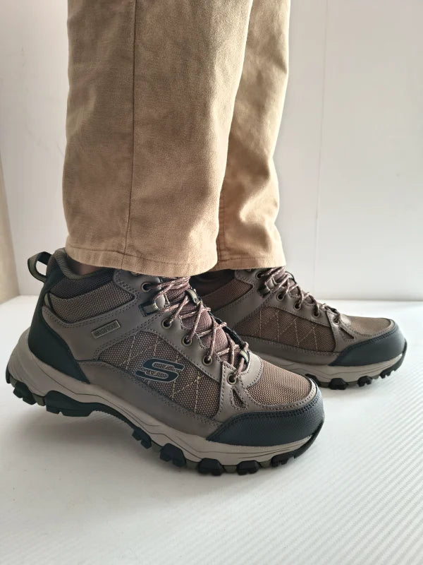 GHETE CASUAL BARBATI SKECHERS 204477 CHOC - imagine 2