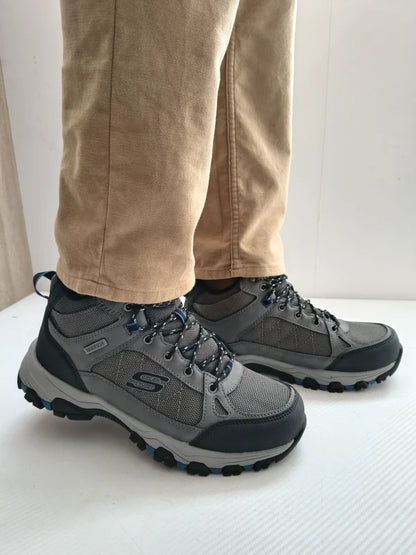 GHETE CASUAL BARBATI SKECHERS 204477 GRY