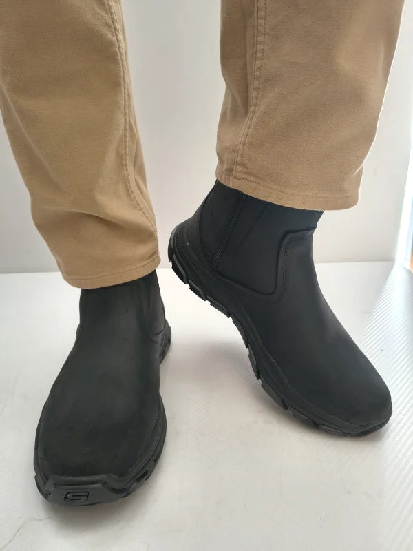 GHETE CASUAL BARBATI SKECHERS 205176 BBK