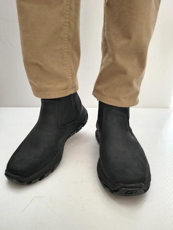 GHETE CASUAL BARBATI SKECHERS 205176 BBK