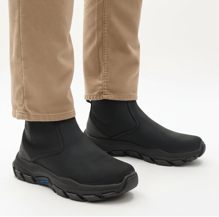 GHETE CASUAL BARBATI SKECHERS 205176 BBK