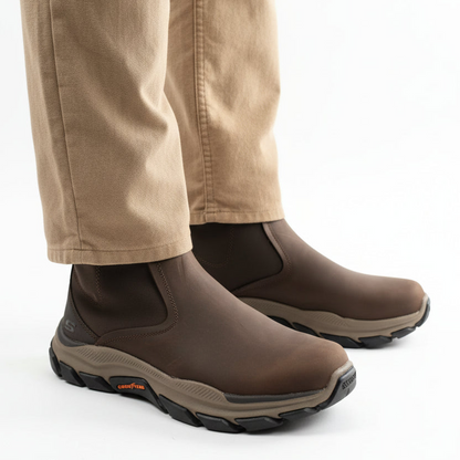 GHETE CASUAL BARBATI SKECHERS 205176 CHOC