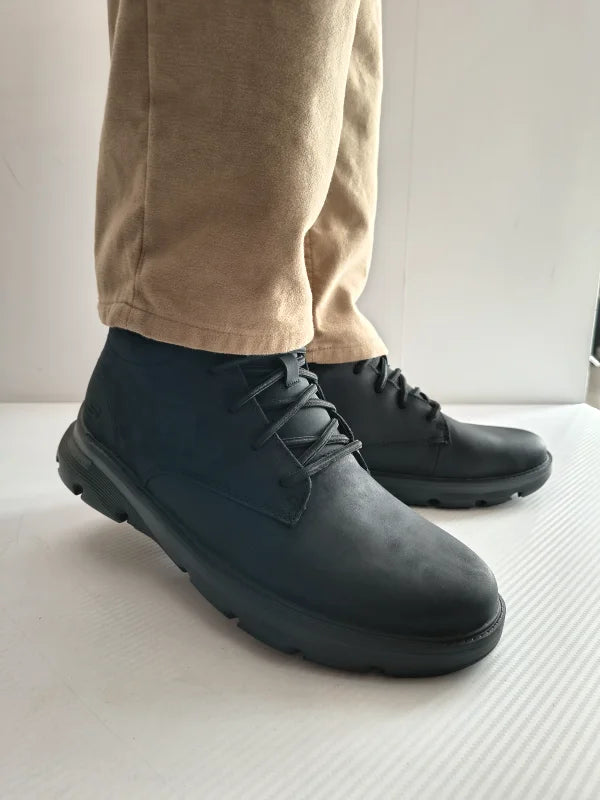 GHETE CASUAL BARBATI SKECHERS 205514 BBK - imagine 5