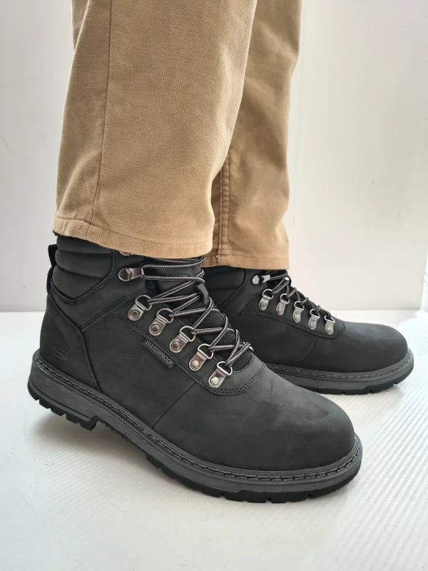 GHETE CASUAL BARBATI SKECHERS 205623 BLK