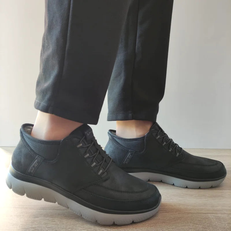 GHETE CASUAL BARBATI SKECHERS 232927 BKCC - imagine 2