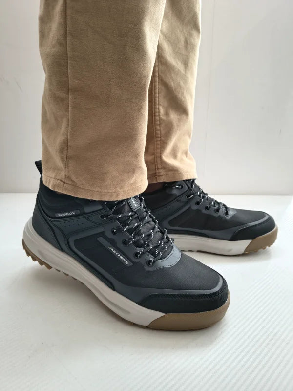 GHETE CASUAL BARBATI SKECHERS 237726 BLK - imagine 5