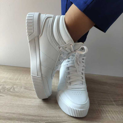 GHETE CASUAL DAMA ADOLESCENTI SKECHERS 185094 WHT