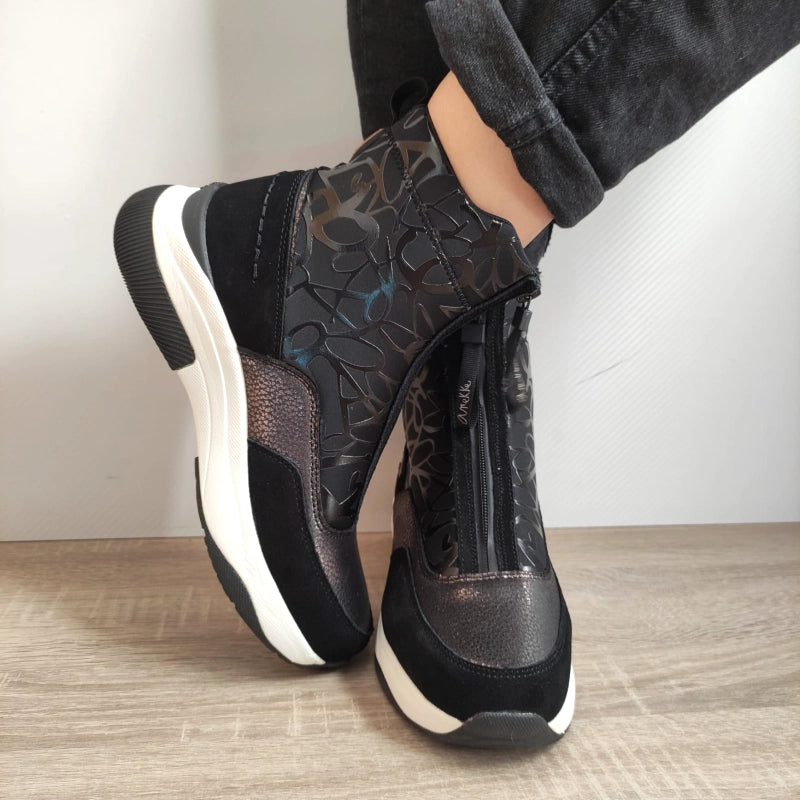 GHETE CASUAL DAMA ANEKKE 39372-852 NEGRE - imagine 5
