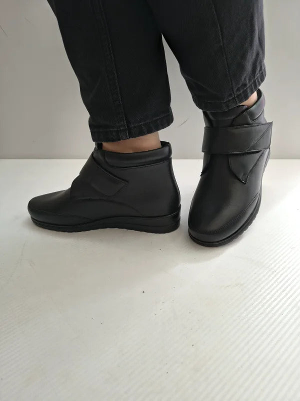 GHETE CASUAL DAMA BIO FLEX B1008 000 NEGRE - imagine 5