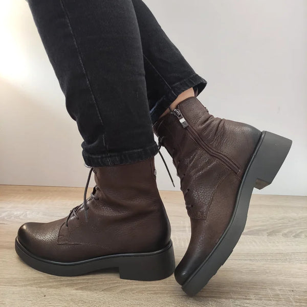 GHETE CASUAL DAMA CAPRICE 25107-43 MARO - imagine 2