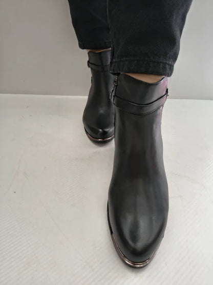 GHETE CASUAL DAMA CAPRICE 25308-43 022 NEGRE