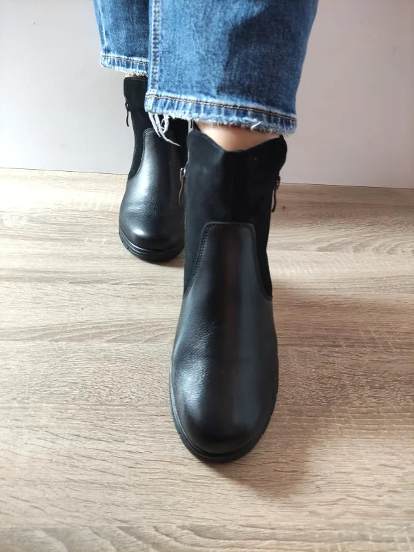 GHETE CASUAL DAMA CAPRICE 26454-45 019 NEGRE