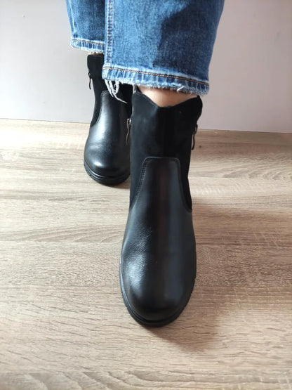GHETE CASUAL DAMA CAPRICE 26454-45 019 NEGRE
