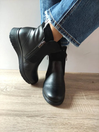 GHETE CASUAL DAMA CAPRICE 26454-45 019 NEGRE