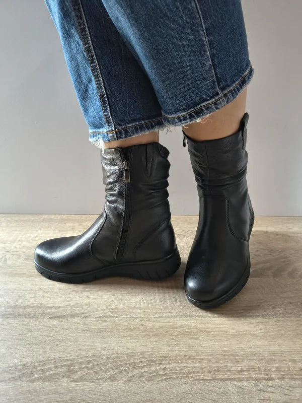 GHETE CASUAL DAMA CAPRICE 26455-45 022 NEGRE