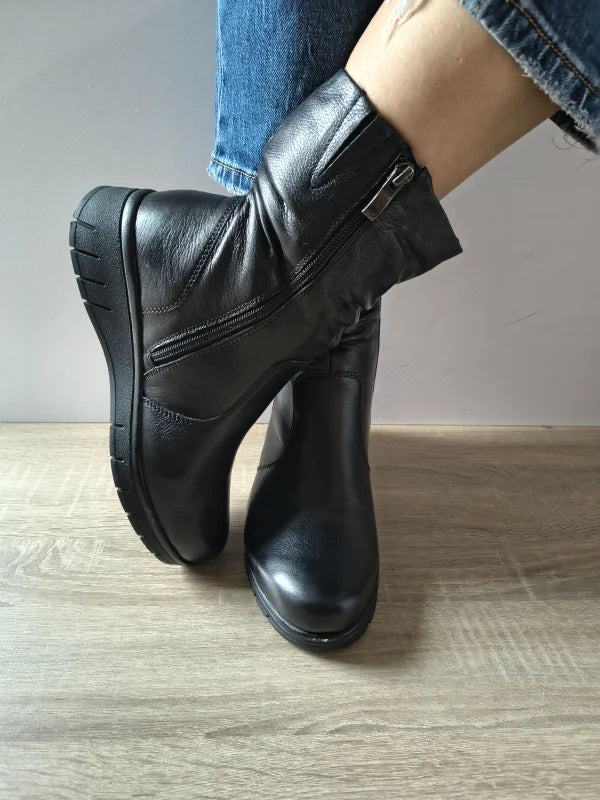 GHETE CASUAL DAMA CAPRICE 26455-45 022 NEGRE