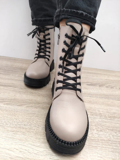 GHETE CASUAL DAMA DOGATI 002 23658 BEJ VISONE