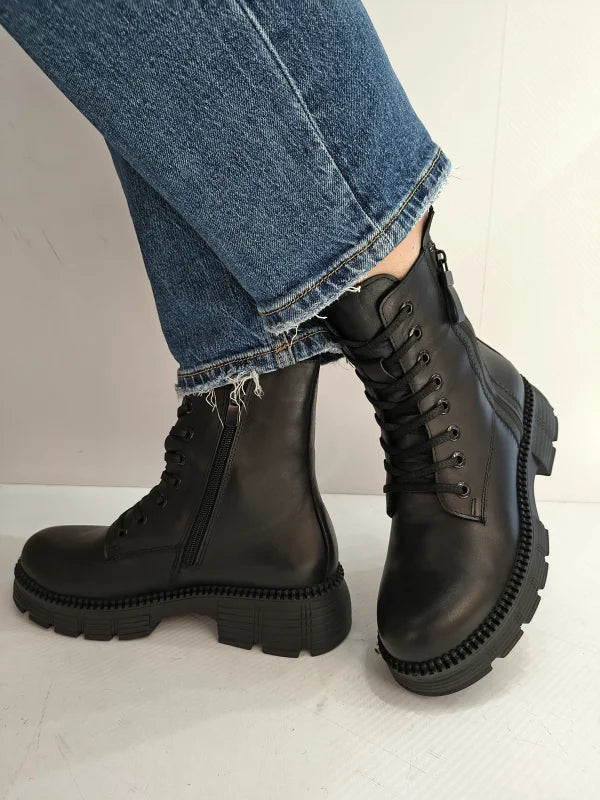 GHETE CASUAL DAMA DOGATI 002 23658 NEGRE - imagine 5