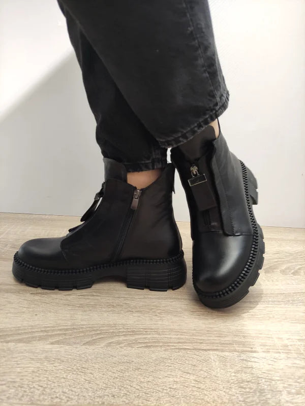GHETE CASUAL DAMA DOGATI 005 5789 NEGRE - imagine 4
