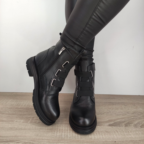 GHETE CASUAL DAMA DOGATI 008 1985 NEGRE - imagine 4