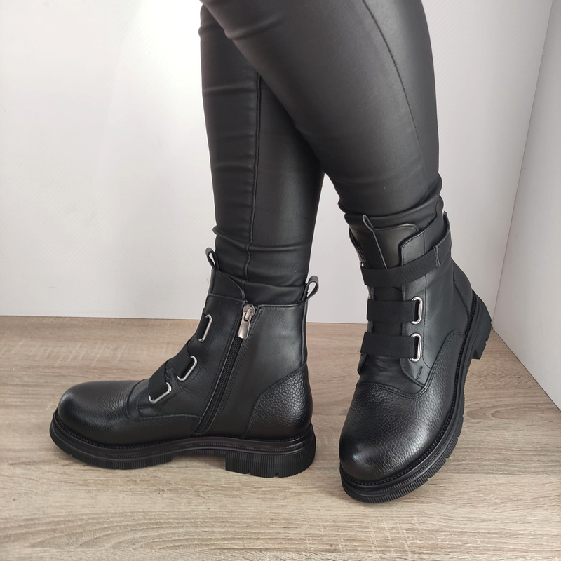 GHETE CASUAL DAMA DOGATI 008 1985 NEGRE - imagine 3
