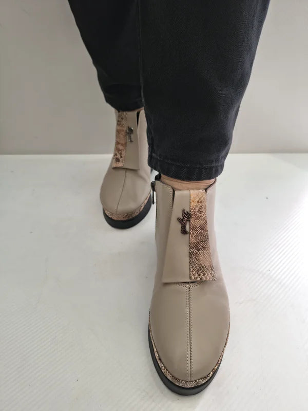GHETE CASUAL DAMA DOGATI 061 2000 GREJ (VISONE) - imagine 4
