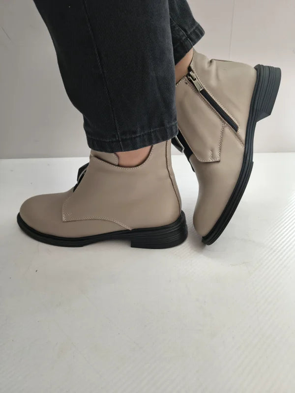 GHETE CASUAL DAMA DOGATI 061 MT-20901 GREJ (VISONE) - imagine 3