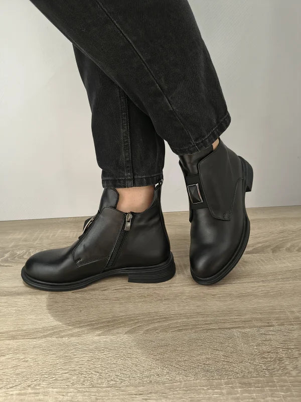 GHETE CASUAL DAMA DOGATI 061 MT-20901 NEGRE - imagine 5
