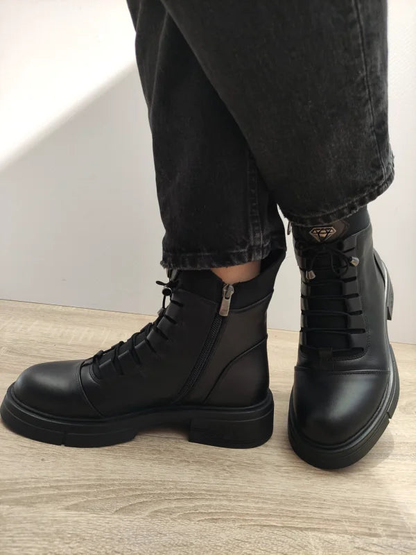 GHETE CASUAL DAMA DOGATI 087 6001 NEGRE
