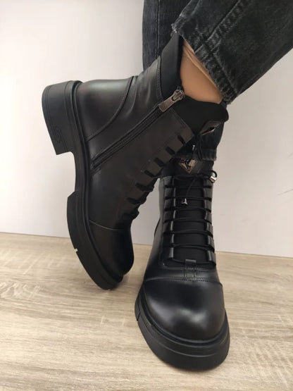 GHETE CASUAL DAMA DOGATI 087 6001 NEGRE