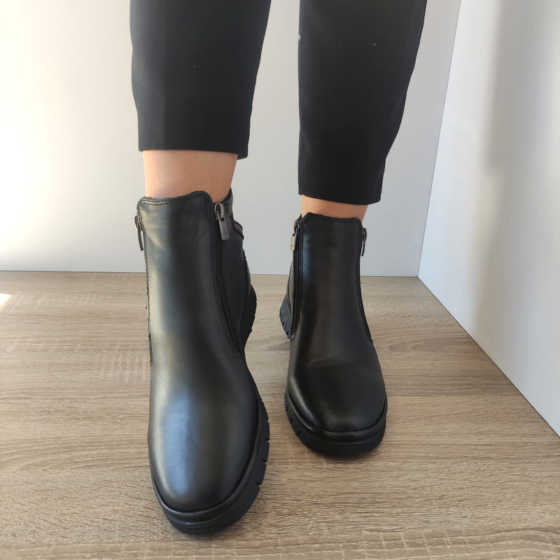 GHETE CASUAL DAMA DOGATI 10025 NEGRE - imagine 5