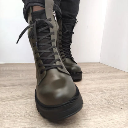 GHETE CASUAL DAMA DOGATI 23657 VERDE KAKI