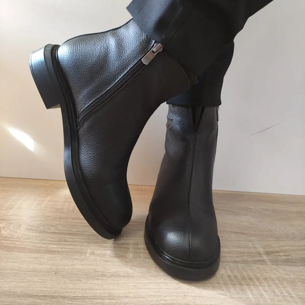 GHETE CASUAL DAMA DOGATI 40601 NEGRE - imagine 4