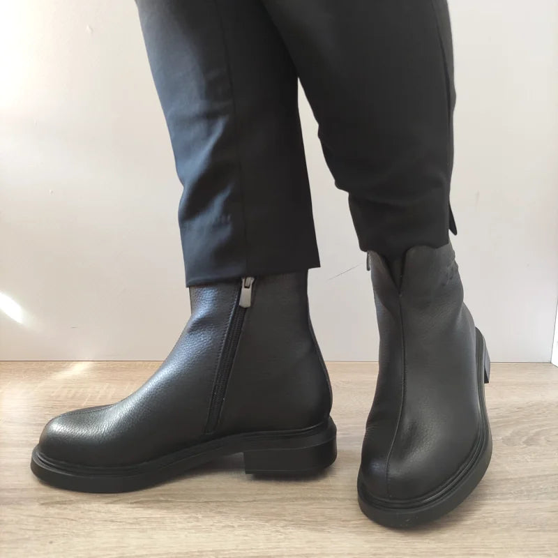 GHETE CASUAL DAMA DOGATI 40601 NEGRE - imagine 5