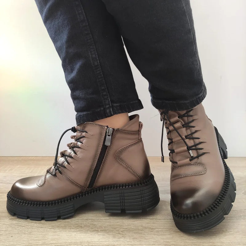 GHETE CASUAL DAMA DOGATI 5780 GREJ VISONE - imagine 5