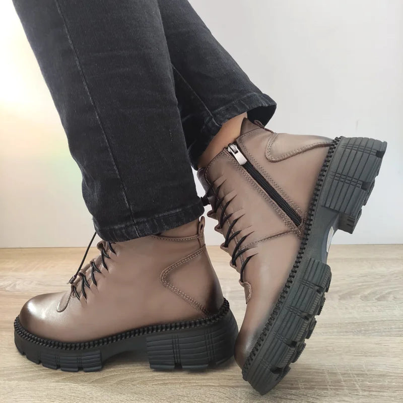 GHETE CASUAL DAMA DOGATI 5780 GREJ VISONE - imagine 2