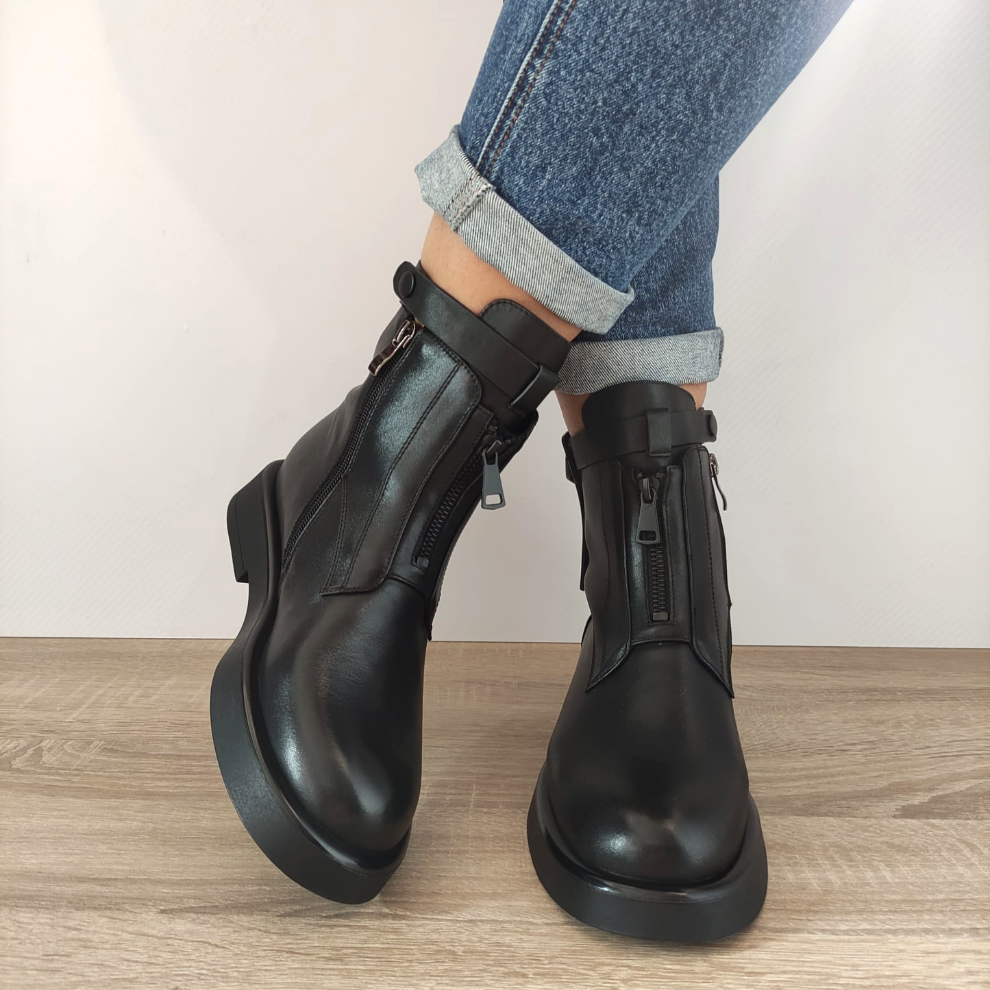 GHETE CASUAL DAMA FEELING H2850-319 NEGRE