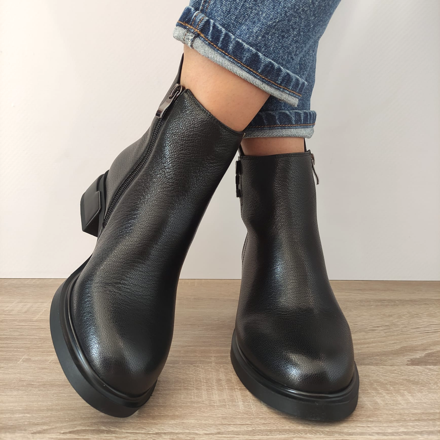 GHETE CASUAL DAMA FEELING H5300-3631 NEGRE