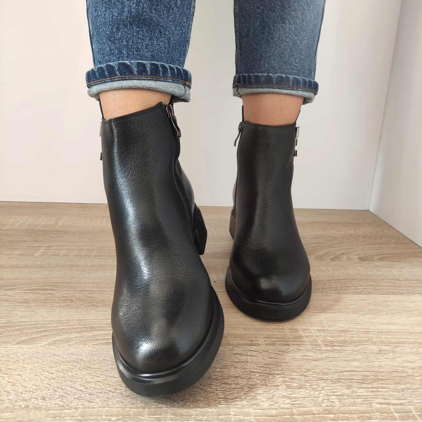 GHETE CASUAL DAMA FEELING H5300-3631 NEGRE
