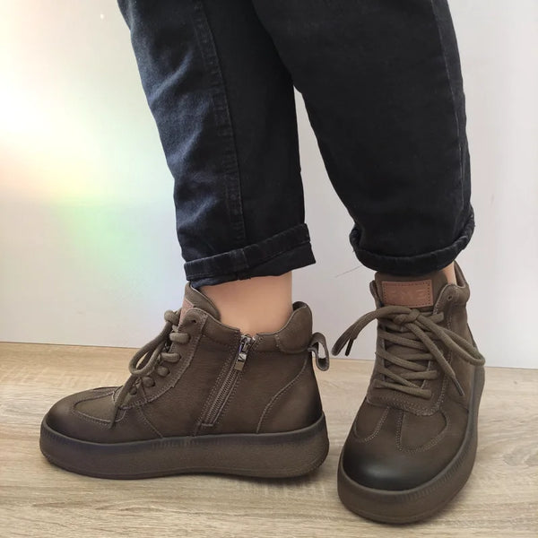GHETE CASUAL DAMA FORMAZIONE 1072 KAKI - imagine 4